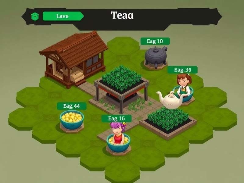 Tea Realm Rulers Gameplay Screenshot